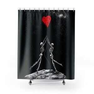 Skeleton love Bathroom Set